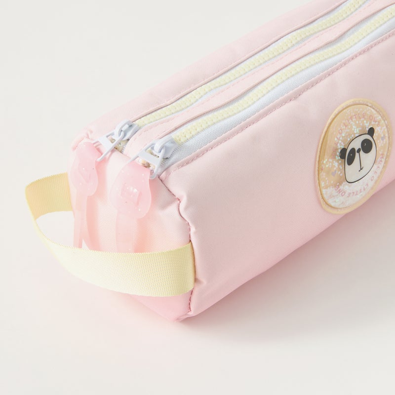 Mayfair Pouch - Hello Little One - 3Cmprt - (Polyester) Pink \ 22X9X8.5Cm - Image 3